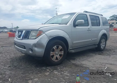 2007 Nissan Pathfinder Le из США, поврежденный, VIN 5N1AR18W47C640368